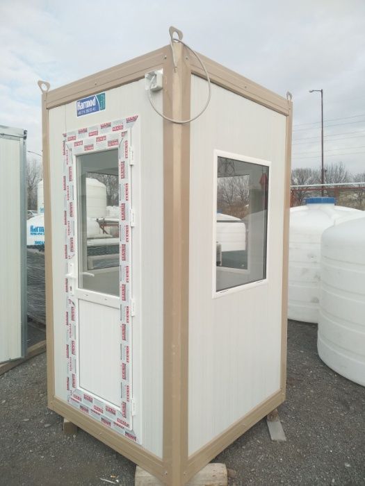 110х110 / 135х135 Охранителна кабина/Кабина за охрана/Панелен павилион