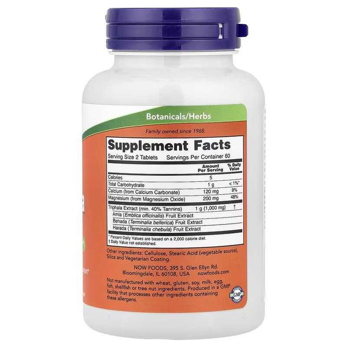 NOW Foods Triphala трифала