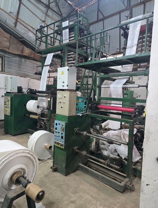 Эктрудер флексо печат таер бизнес пакет чикариш учун сотилади