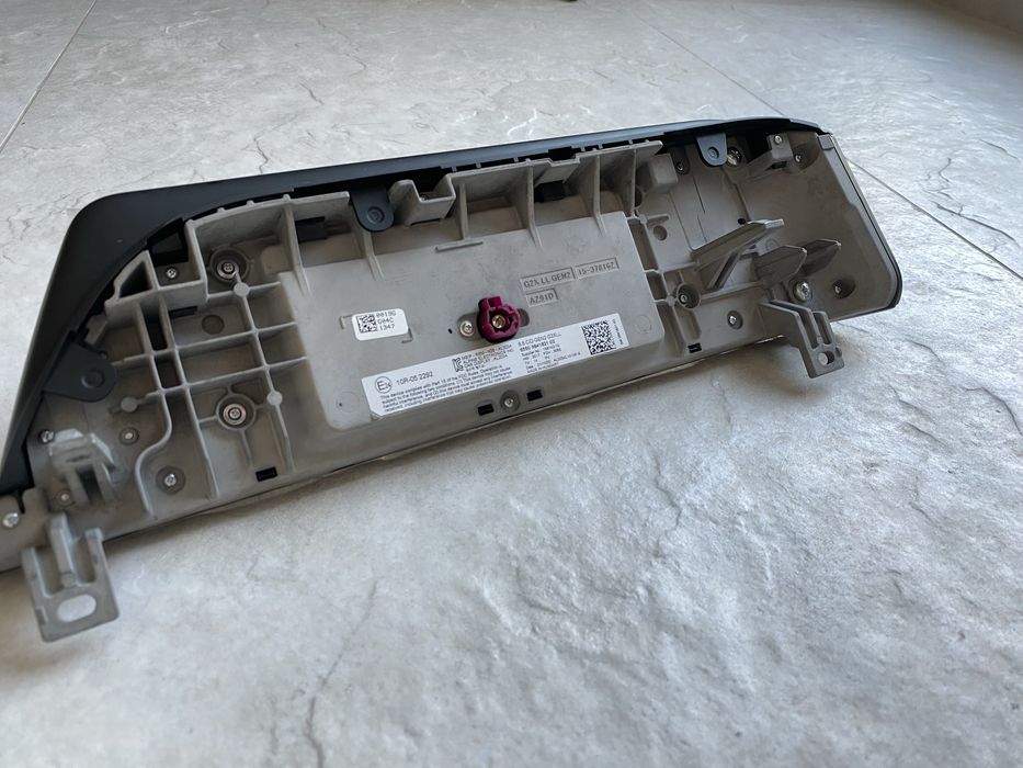 BMW 4 series G22 дигитален дисплей навигация километраж табло