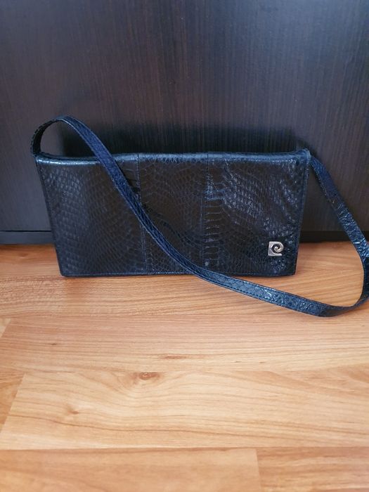 poseta.geanta piele sarpe pierre cardin piton