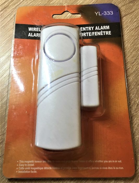 alarma usa, geam cu senzor magnetic, set de 2 bucati