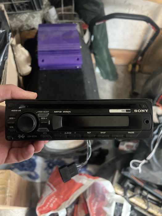 Бас каса с усилвател и сд