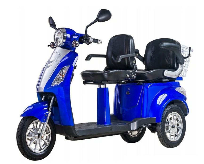 Tricicleta Electrica 2 locuri, Motor 1000W, Z-Tech ZT-18, 25Km/h, NOU