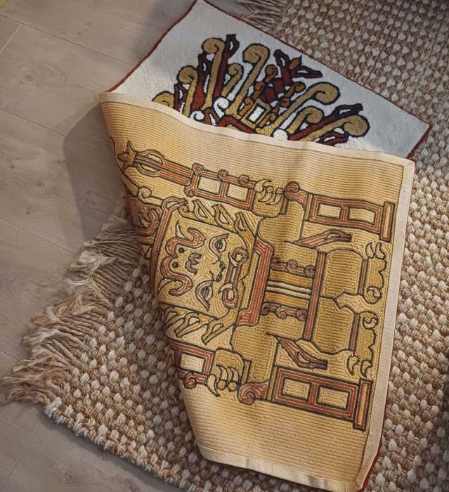 carpetă de perete cu design mayas