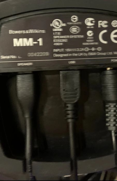 Bowers&Wilkins MM1 Boxe ACTIVE Audiophile cu Tweeter Nautilus PUTERE 4x18W-RMS Preț de MAGAZIN 547$