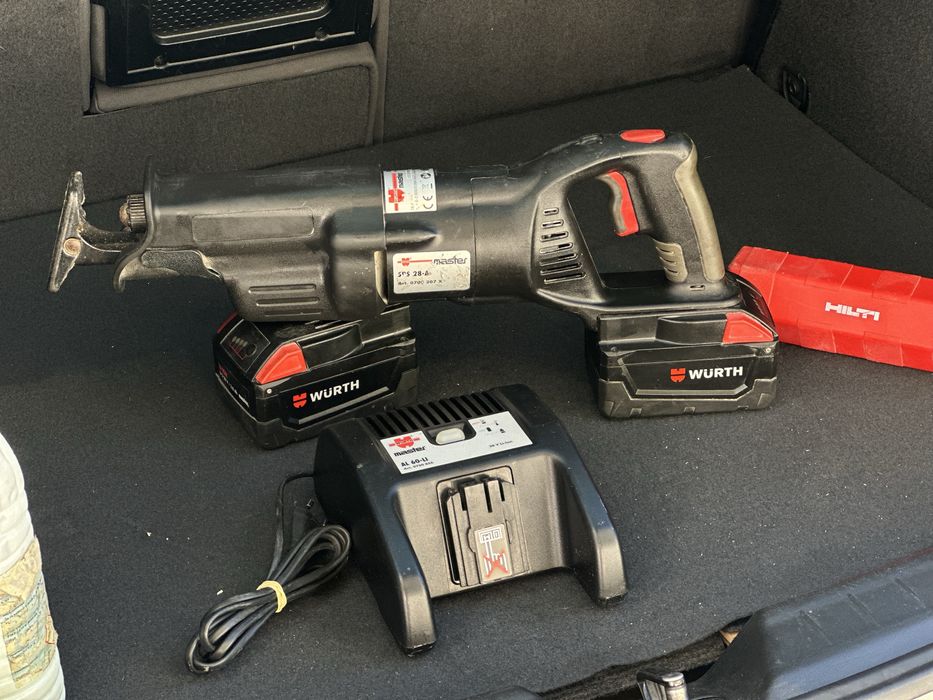 Wurth SBS 28-A Акумулаторен Саблен трион