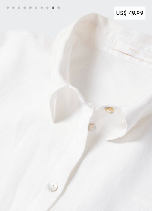 MANGO. Plus size. 100% лён. 3XL