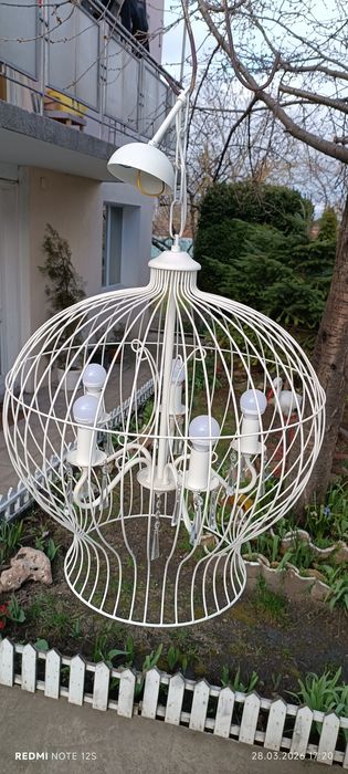 Винтидж бял полилей