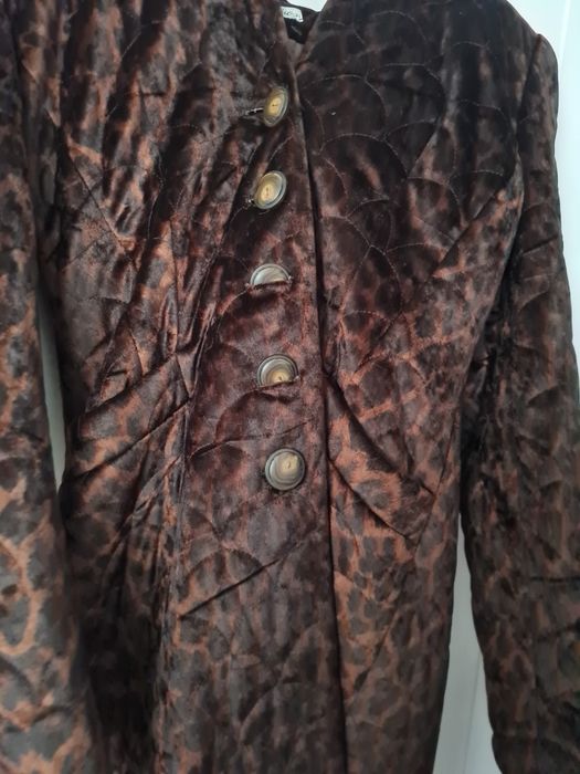 Vand palton tigrat  matlasat lung