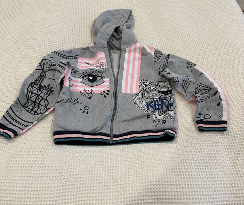 Детско анцунгово  горнище от памук на Kenzo за момиче