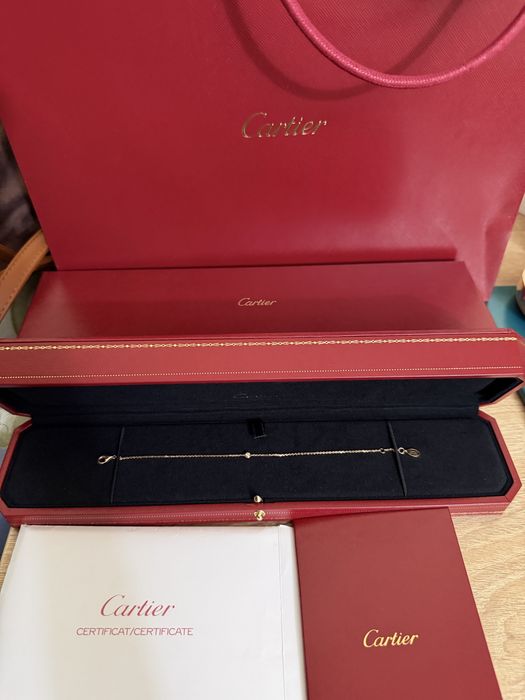 Золотой браслет Cartier
