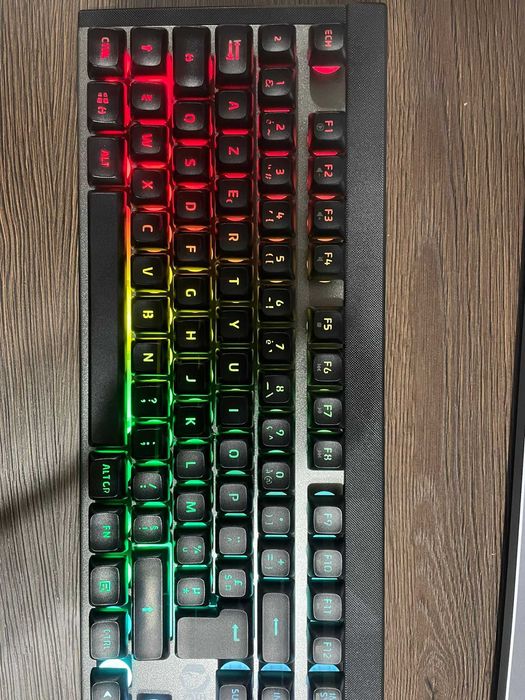 Tastatură Gaming Wireless Empire Gaming RF-K308 RGB AZERTY