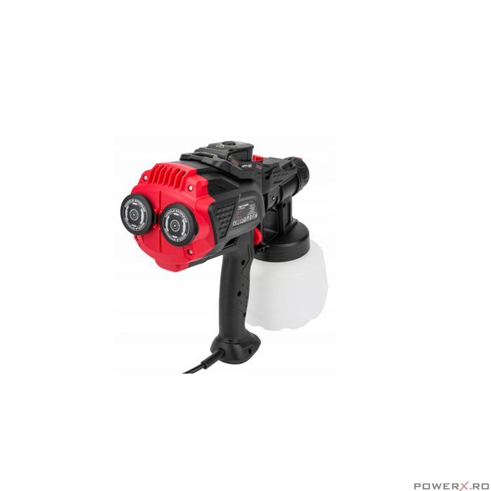 Pistol vopsit electric HVLP, 650 W, capacitate rezervor de vopsea 1200