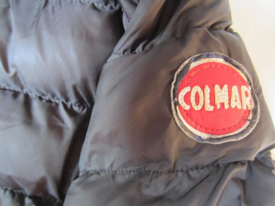 Geaca Colmar, masura S-M,poliester, gluga nedetasabila,culoare neagra