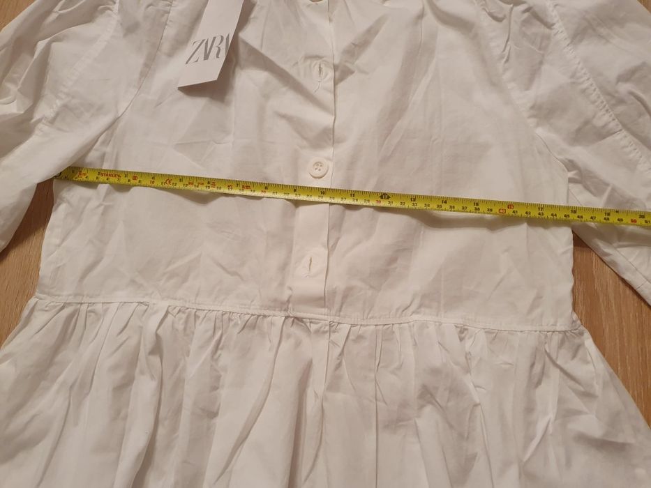 Cămașă alba fete marca.Zara