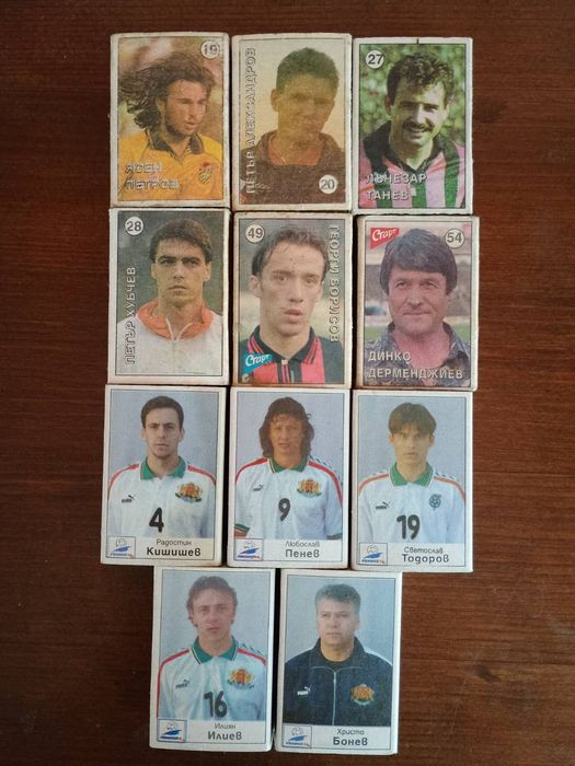 Колекция кибрити с националния отбор 20лв