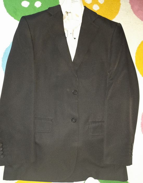 Costum "PAOLO MALDINI" -mas 42-44, Sacou, Pantalon, Vesta ,Lavaliera,