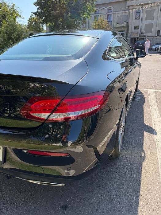 Mercedes-Benz C180 AMG Coupe | 1.6 Benzină 156 CP | Automat | Burmester | 80.000 km | 2 seturi jante
