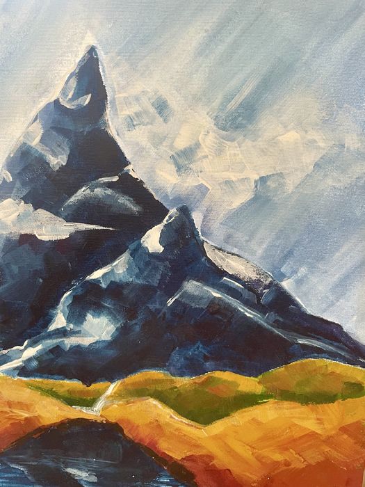 Картина с акрилни бои