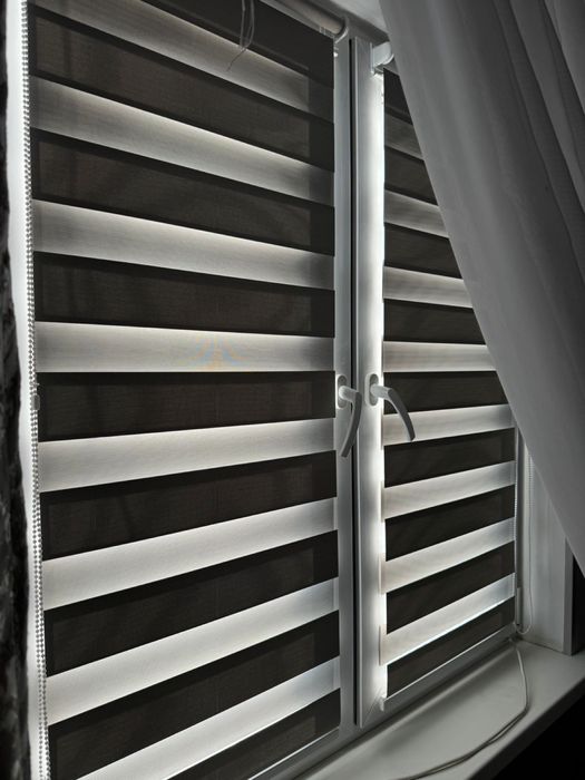 Жалюзи ролл шторы день и ночь