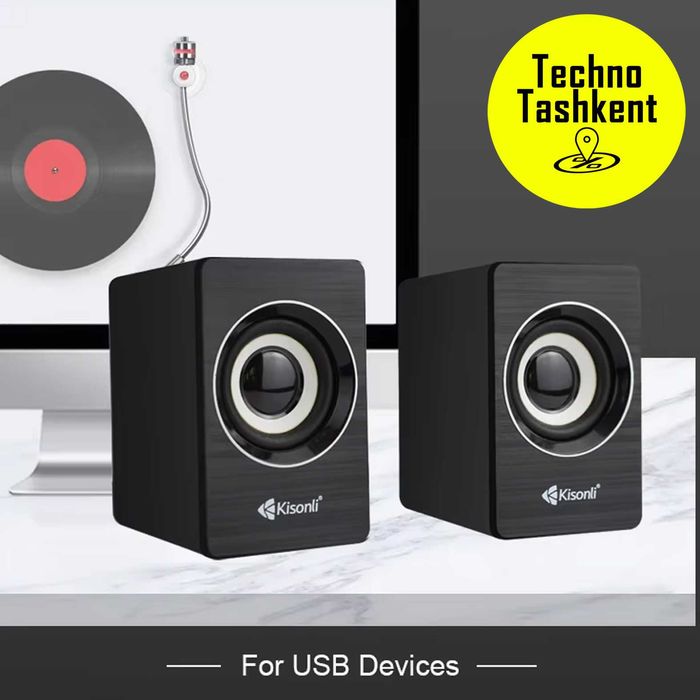 Kомпьютерные колонки Kisonli A707 (Dostavka Bor) (Garantiya)