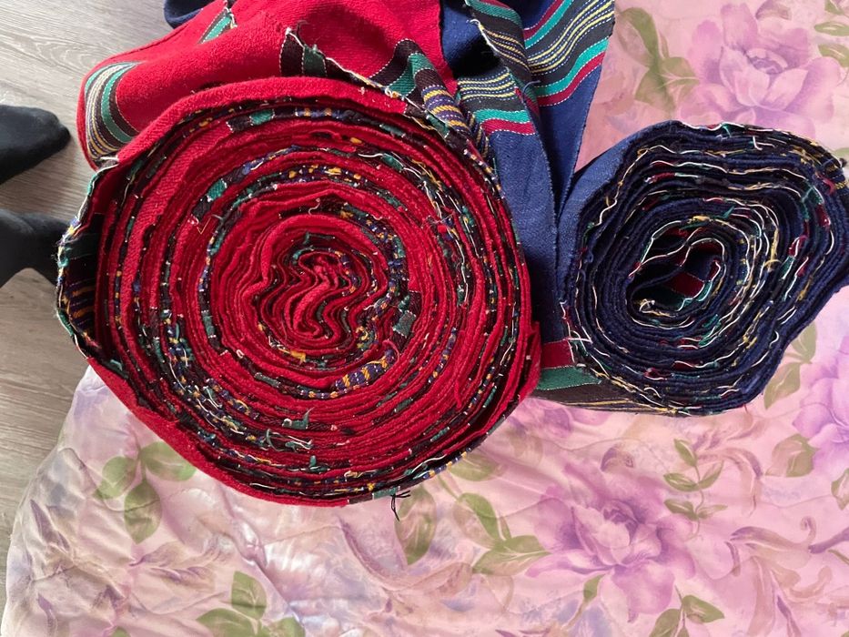 Ръчно тъкани черги нови