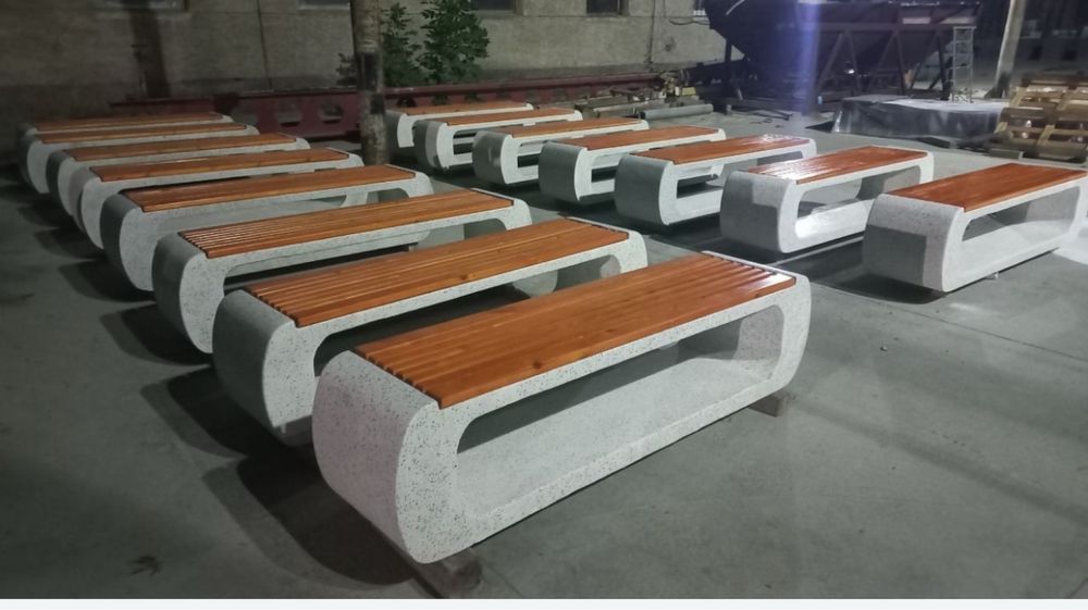 Скамейка хайтек мрамор skameka skameyka beton mramor urna урна