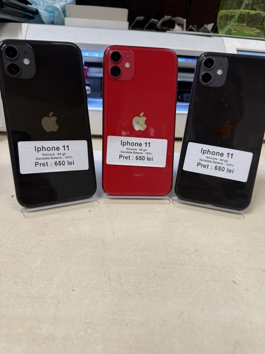 Iphone 11 / 64 gb / 100% baterie / garantie