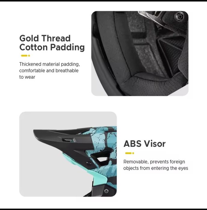 Casca trotineta casca bicicleta casca full casca protectie mandibula L