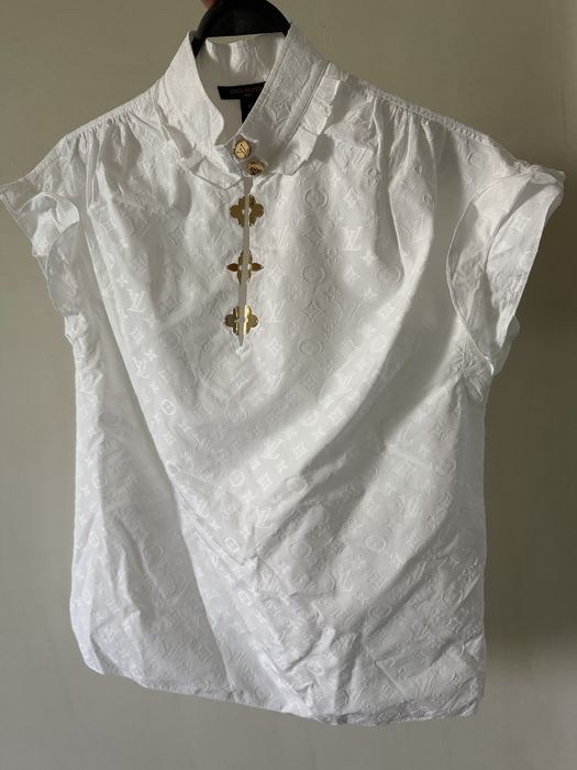 Оригинална риза / блуза Louis Vuitton Frill Blouse