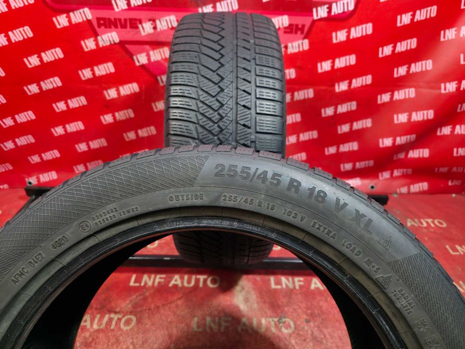 Anvelope de IARNA - 255/45/18 - Continental - 6.78 MM - DOT 2020 !