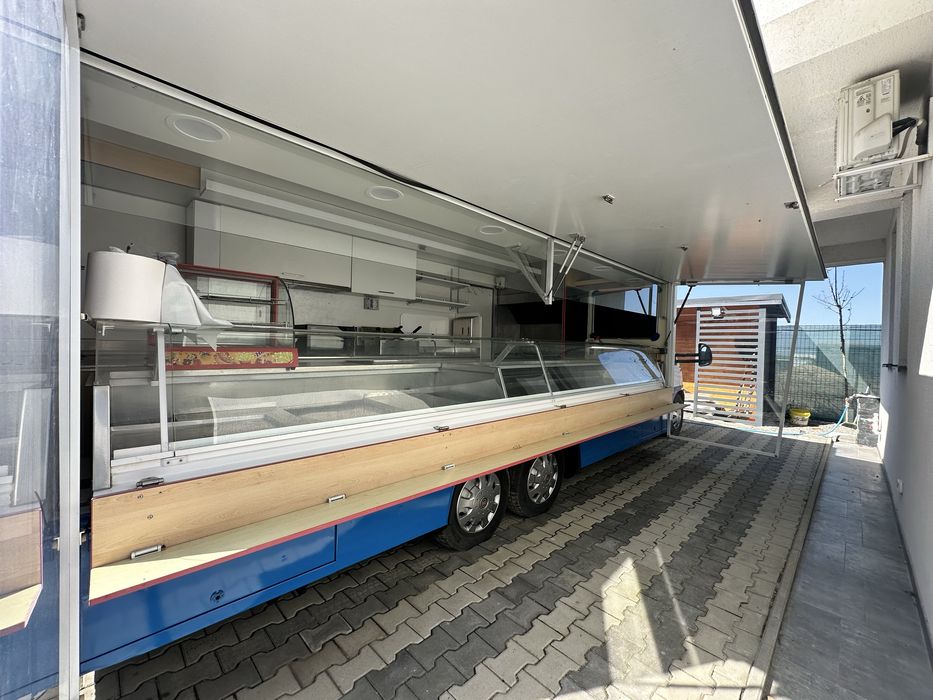 Inchiriere camioneta rulota food truck foodtruck