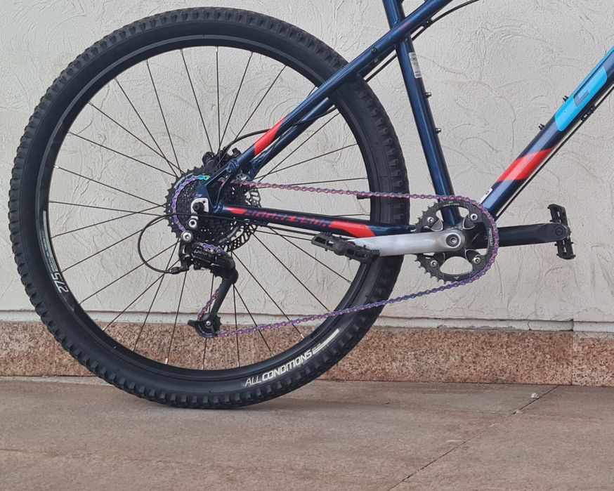 Bicicleta MTB XC, GT Agressor 2020, 27.5, Aluminiu L, Shimano 1x9