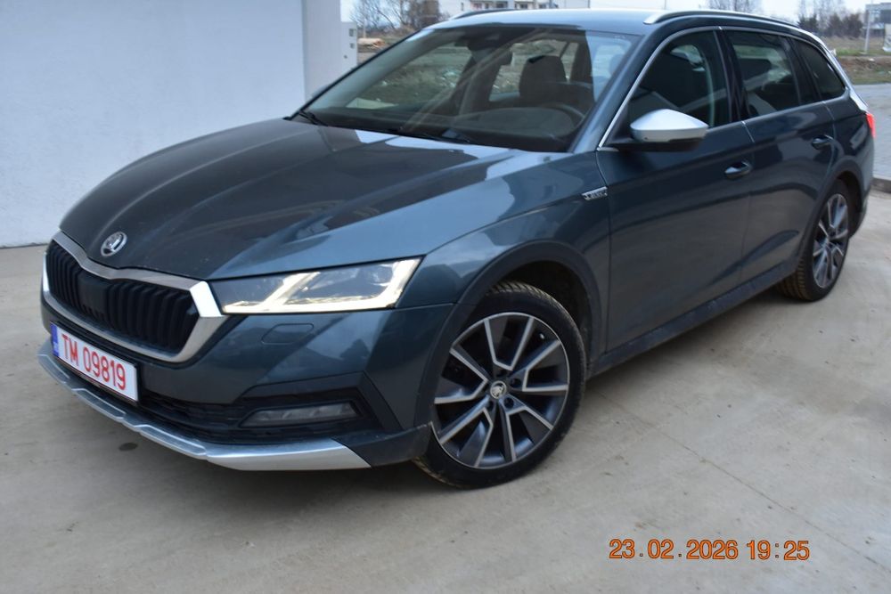 Skoda octavia Scout 2.0dsg 200cp Alcantara Masaj Memory Head-up 4/4