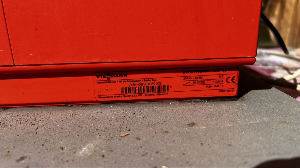 Unitate comanda centrala viessmann vitoligno