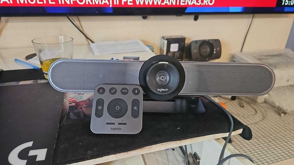 Logitech MeetUp Ultra-HD4K ,Videochat,OBS,Streaming,AllinOne.Cablu4K!