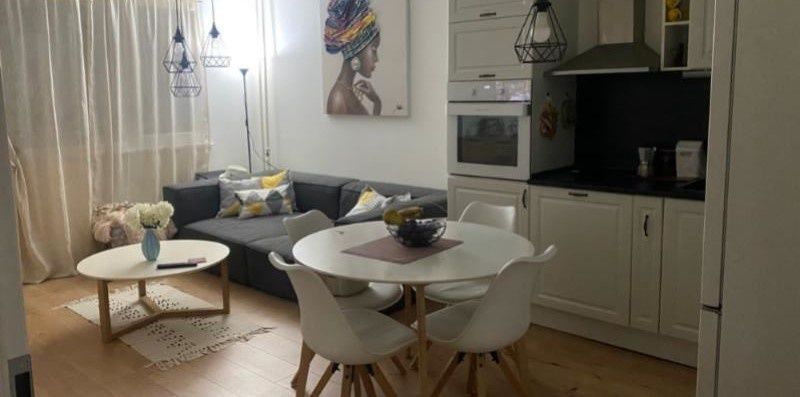 Двустаен напълно обзаведен апартамент под наем в кв. Лозенец