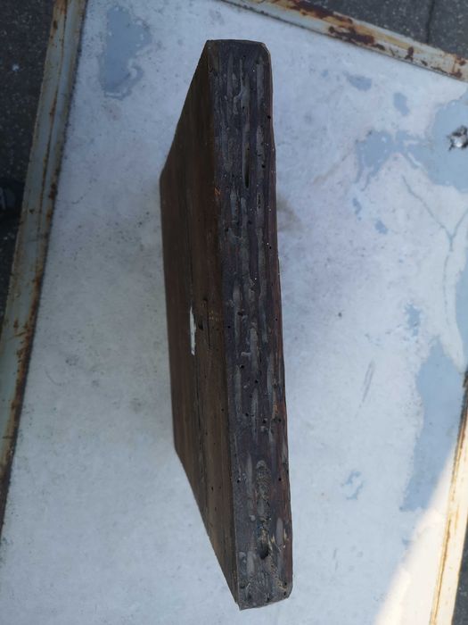 sculptura lemn veche, cariata, Don Quijote  si Sancho Panza,