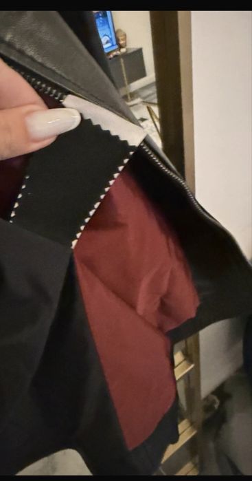 Geaca barbateasca de piele