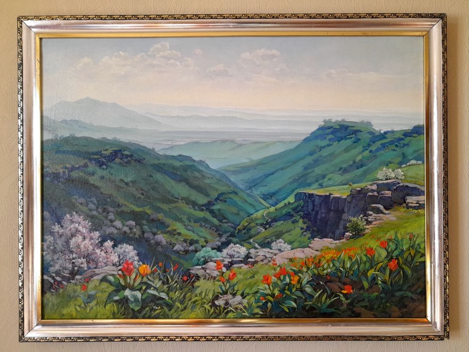 Продаётся картина "Апрель в Таваксайе "