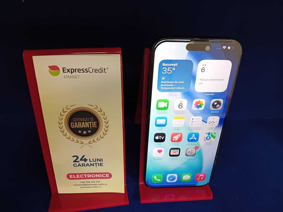 Apple iPhone 16 Pro Max 8/256 GB ( B34765 / Ag28 Doi Baieti ) Garantie 2 ani !