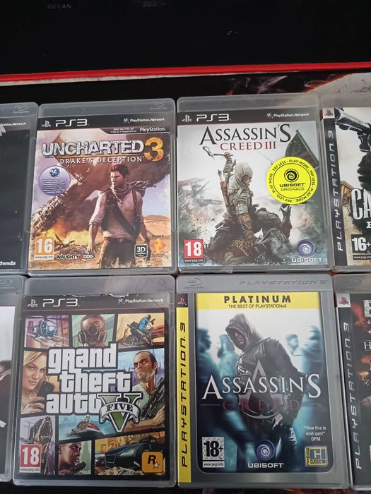 Lot 12 Jocuri PS3 in stare foarte buna