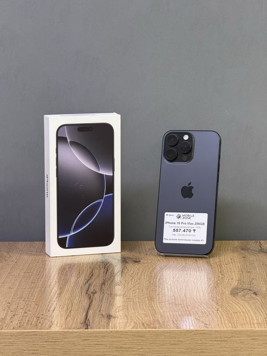 Iphone 16 Pro Max 256 GB 100% 58-цикл | Mobile Zone