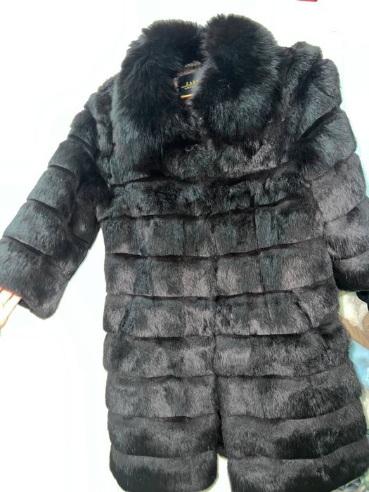 Shuba S razmer Шуба темно коричневого цвета размер S