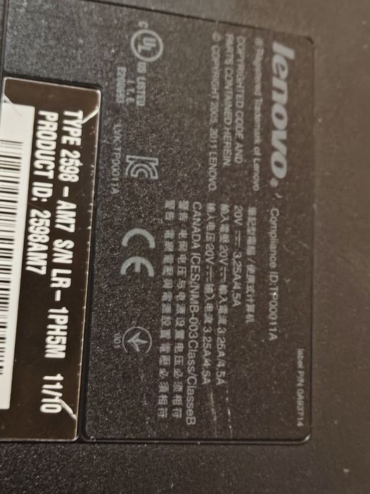 Ноутбук Lenovo ThinkPad