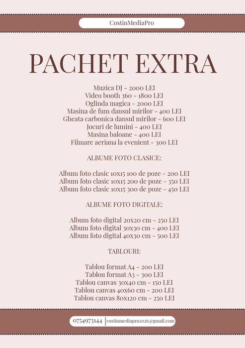CostinMediaPro – Foto • Video • DJ pentru Evenimente de Neuitat!!