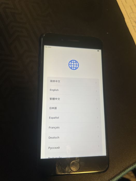 Iphone 7 plus + 128gb заключен icloud за части