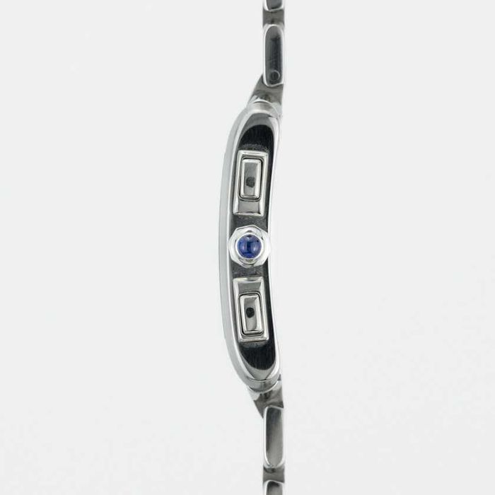 Cartier Tank Francaise Chronoflex White Dial Quartz W51001Q3