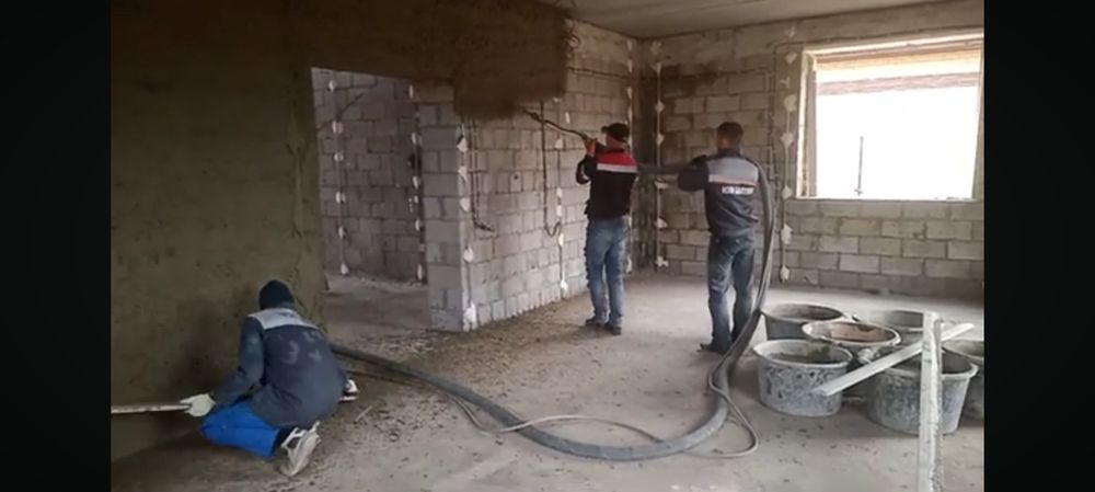 Штукатурка.стяжка